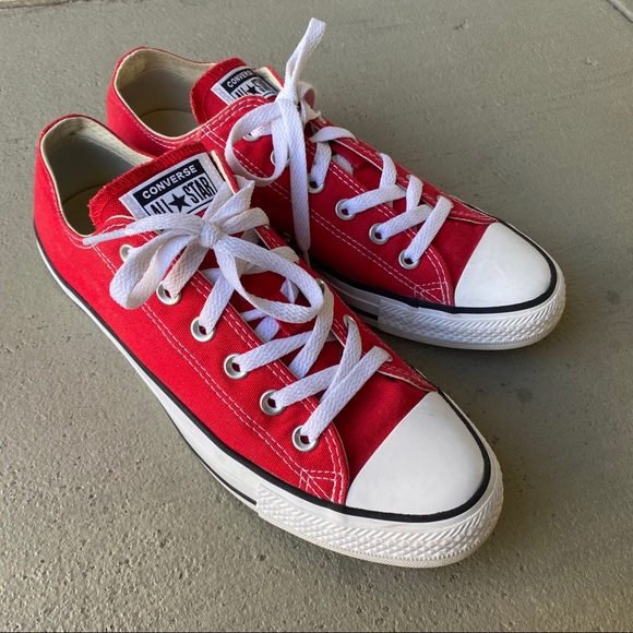 Converse All Star Red Low Top - Picture 5 of 5